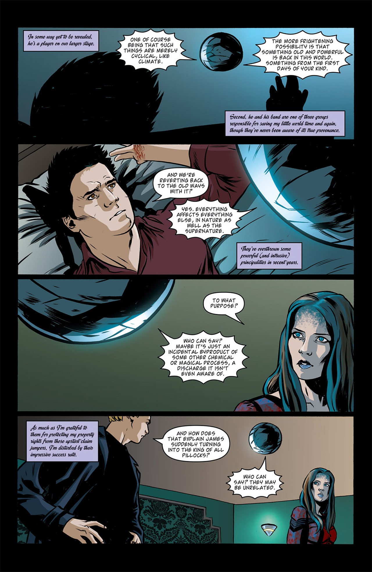 Read online Angel comic -  Issue #33 - 16