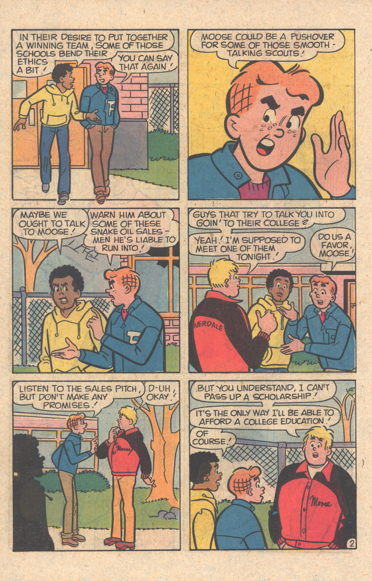 Read online Archie at Riverdale High (1972) comic -  Issue #83 - 30