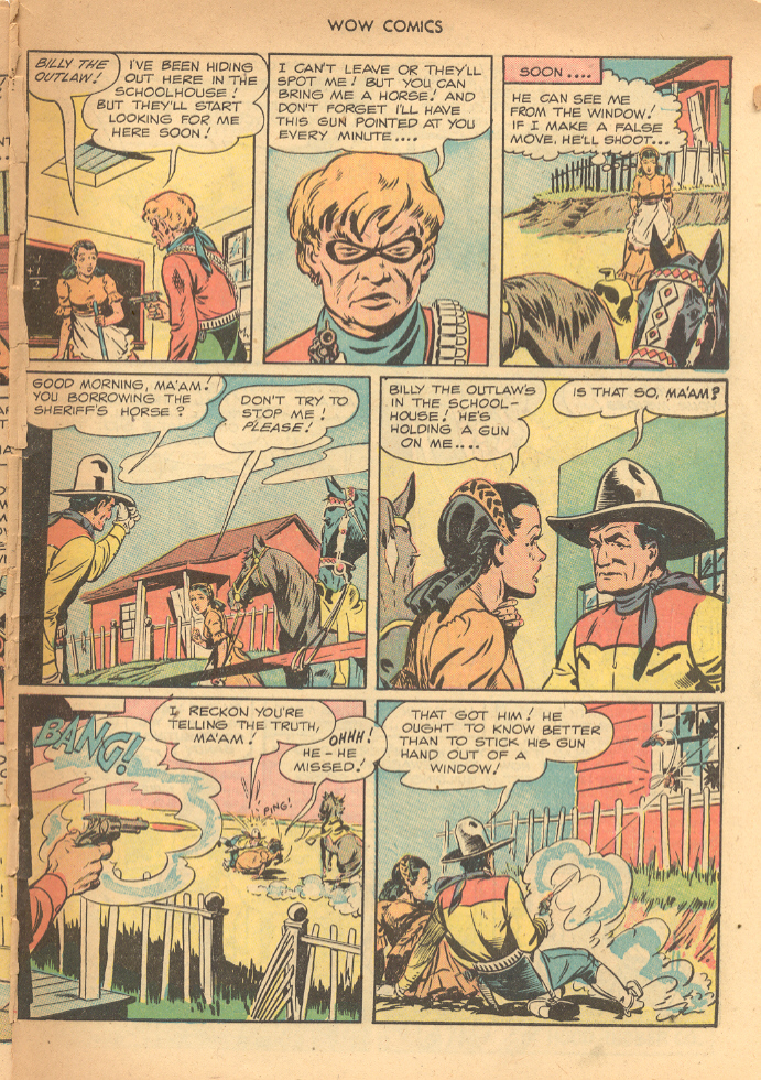 Read online Wow Comics comic -  Issue #67 - 47