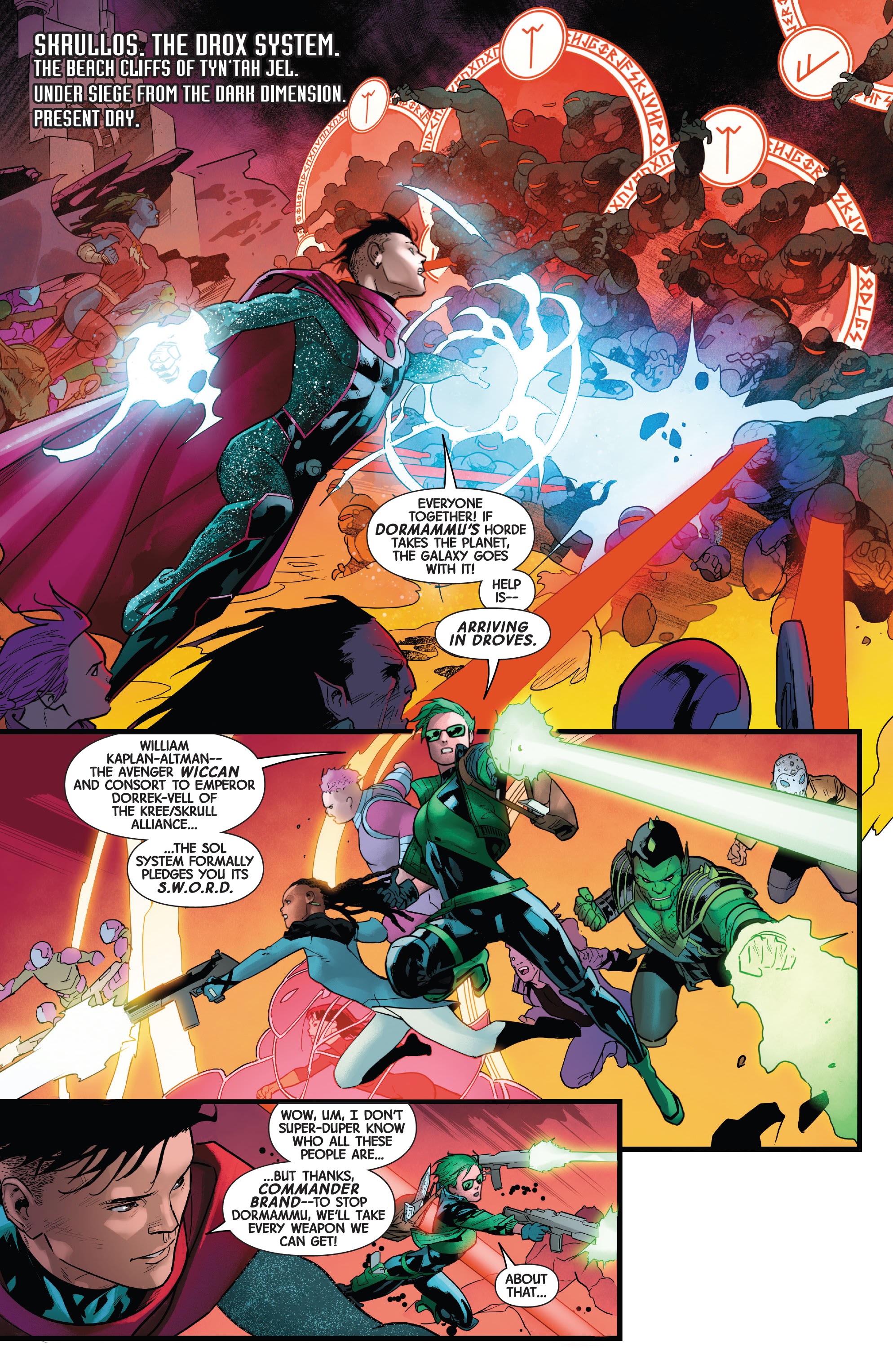Read online The Last Annihilation comic -  Issue # Wiccan & Hulkling - 5