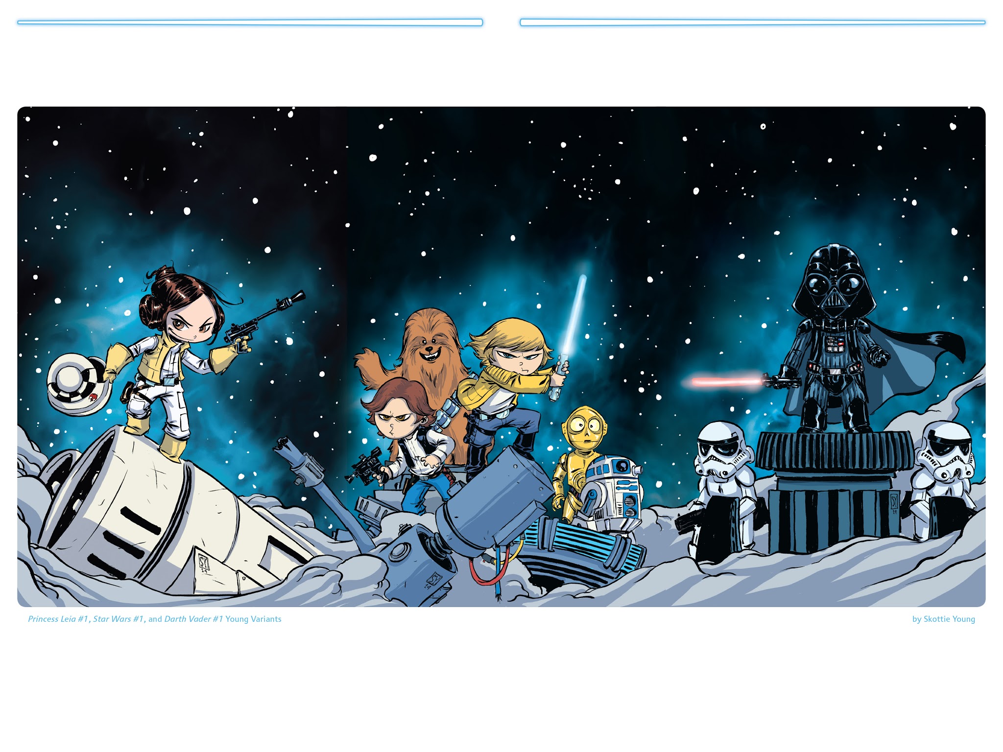 Read online Star Wars: The Marvel Covers comic -  Issue # TPB - 49