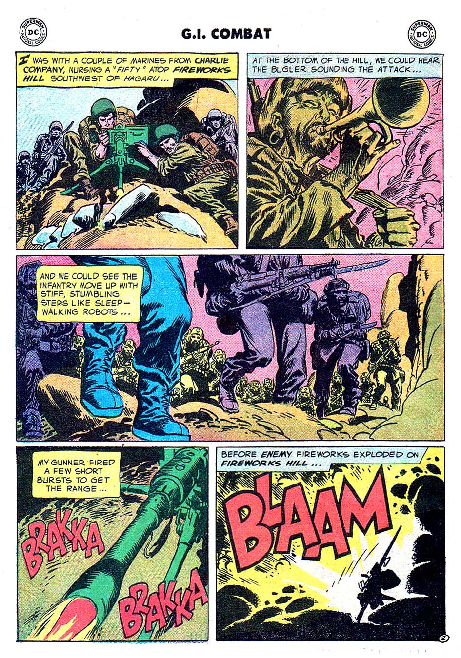 Read online G.I. Combat (1952) comic -  Issue #45 - 4