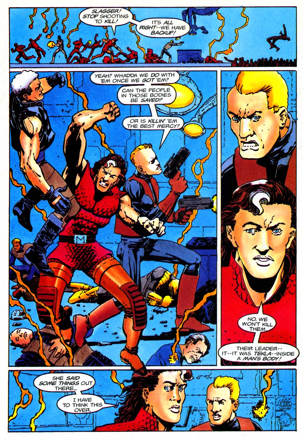 Read online Magnus Robot Fighter (1991) comic -  Issue #50 - 9