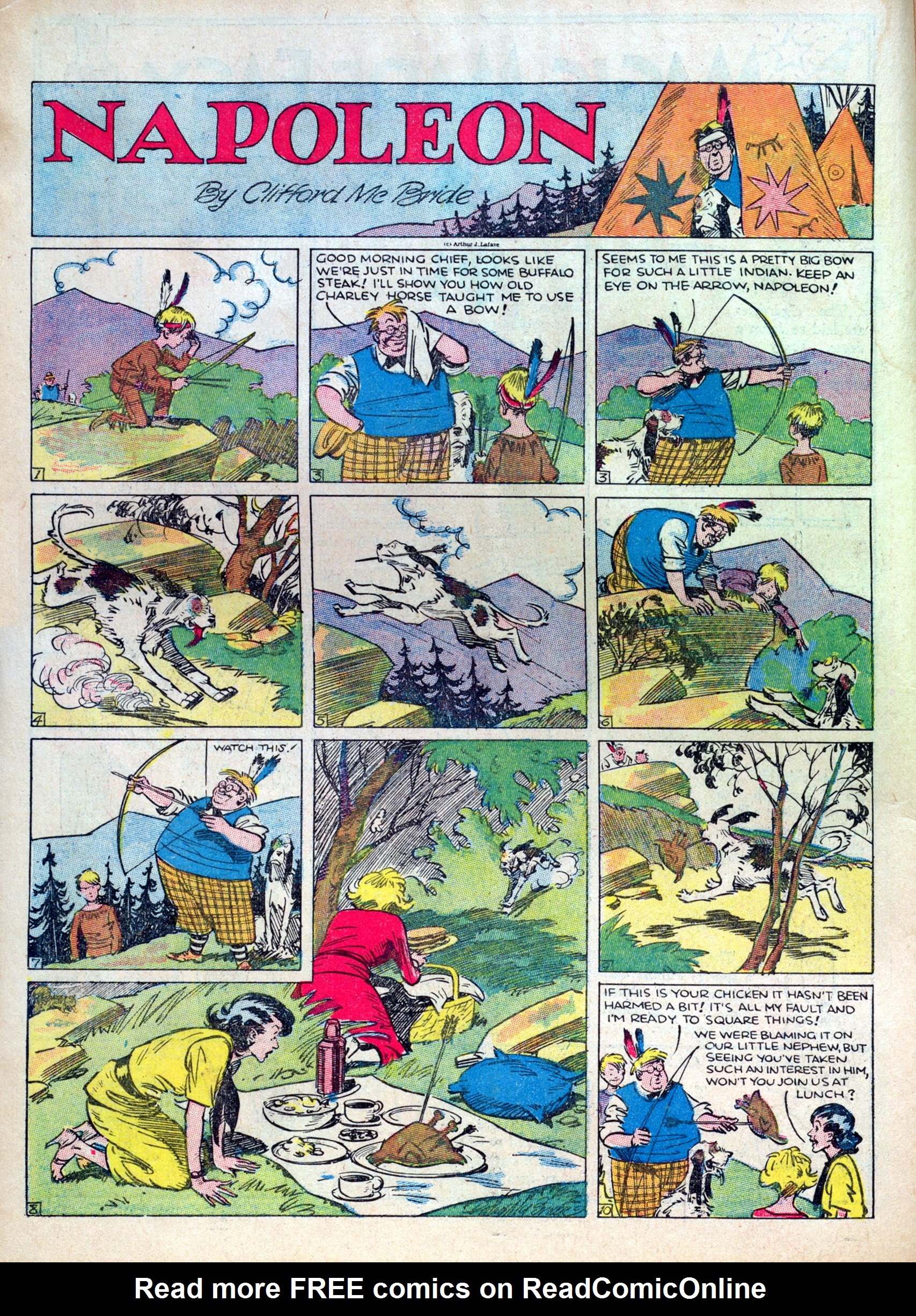 Read online Famous Funnies comic -  Issue #12 - 10