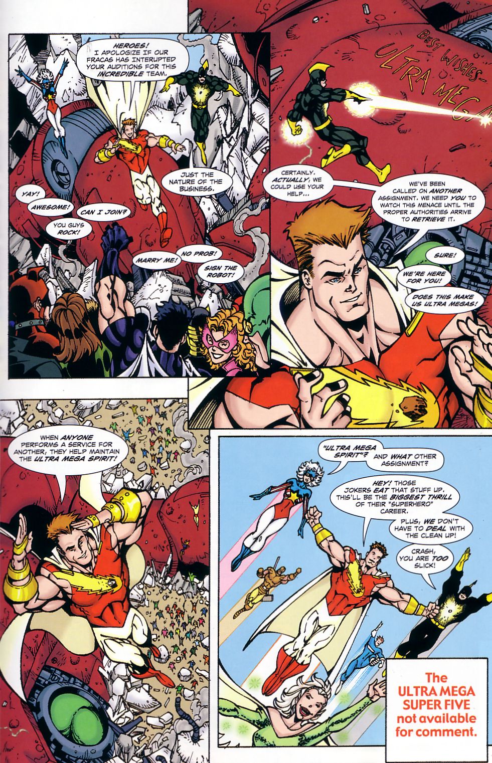 Read online Wildguard: Casting Call comic -  Issue #1 - 23