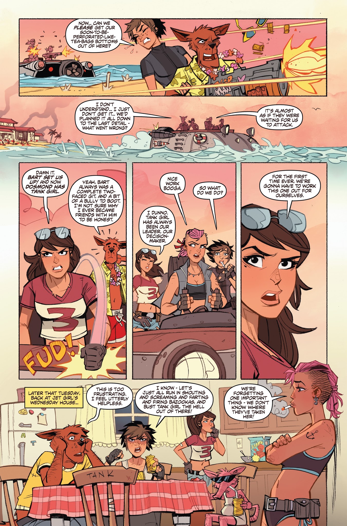 Read online The Wonderful World of Tank Girl comic -  Issue #1 - 14