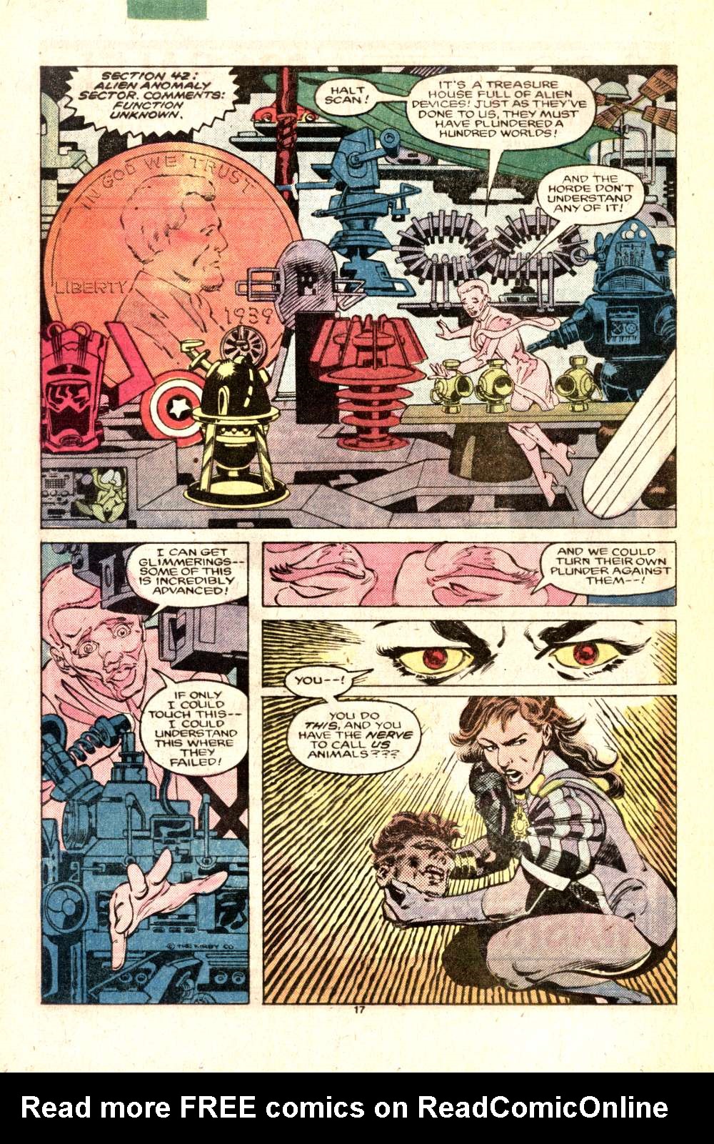 Read online Strikeforce: Morituri comic -  Issue #7 - 17