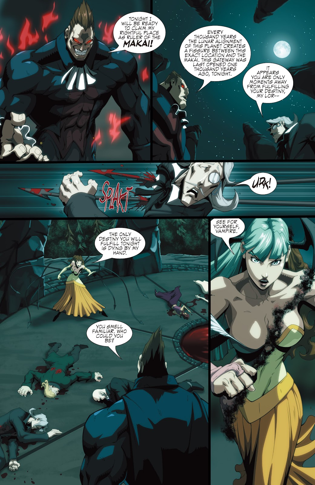 Darkstalkers: The Night Warriors issue 2 - Page 20