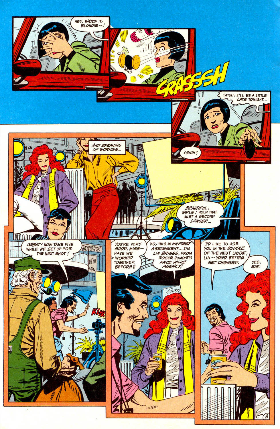 Read online The Outsiders (1985) comic -  Issue #6 - 9