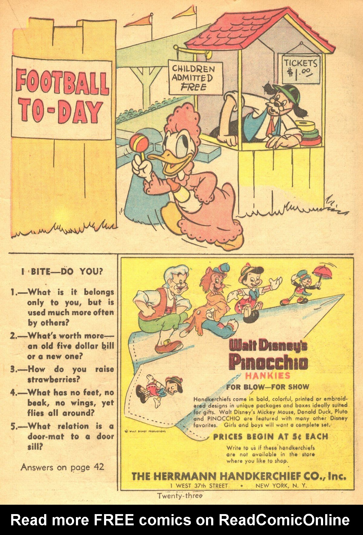 Read online Walt Disney's Comics and Stories comic -  Issue #1 - 24
