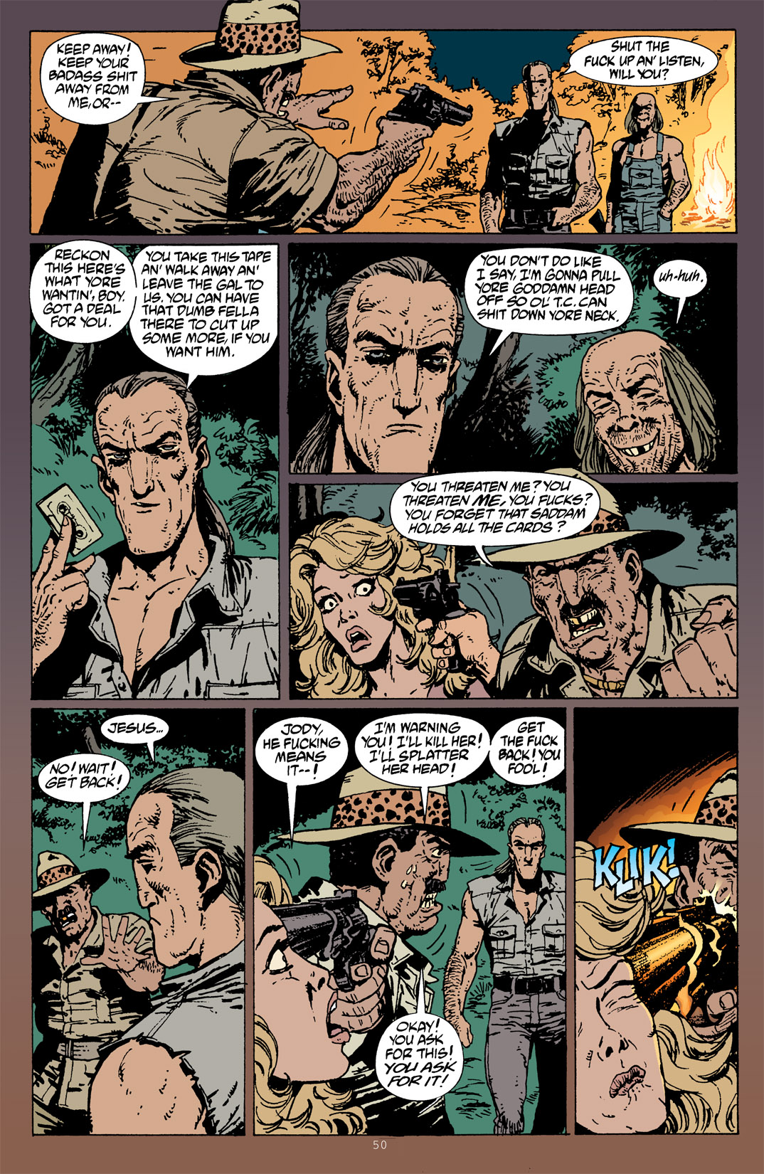 Read online Preacher comic -  Issue # _TPB 7 - 51