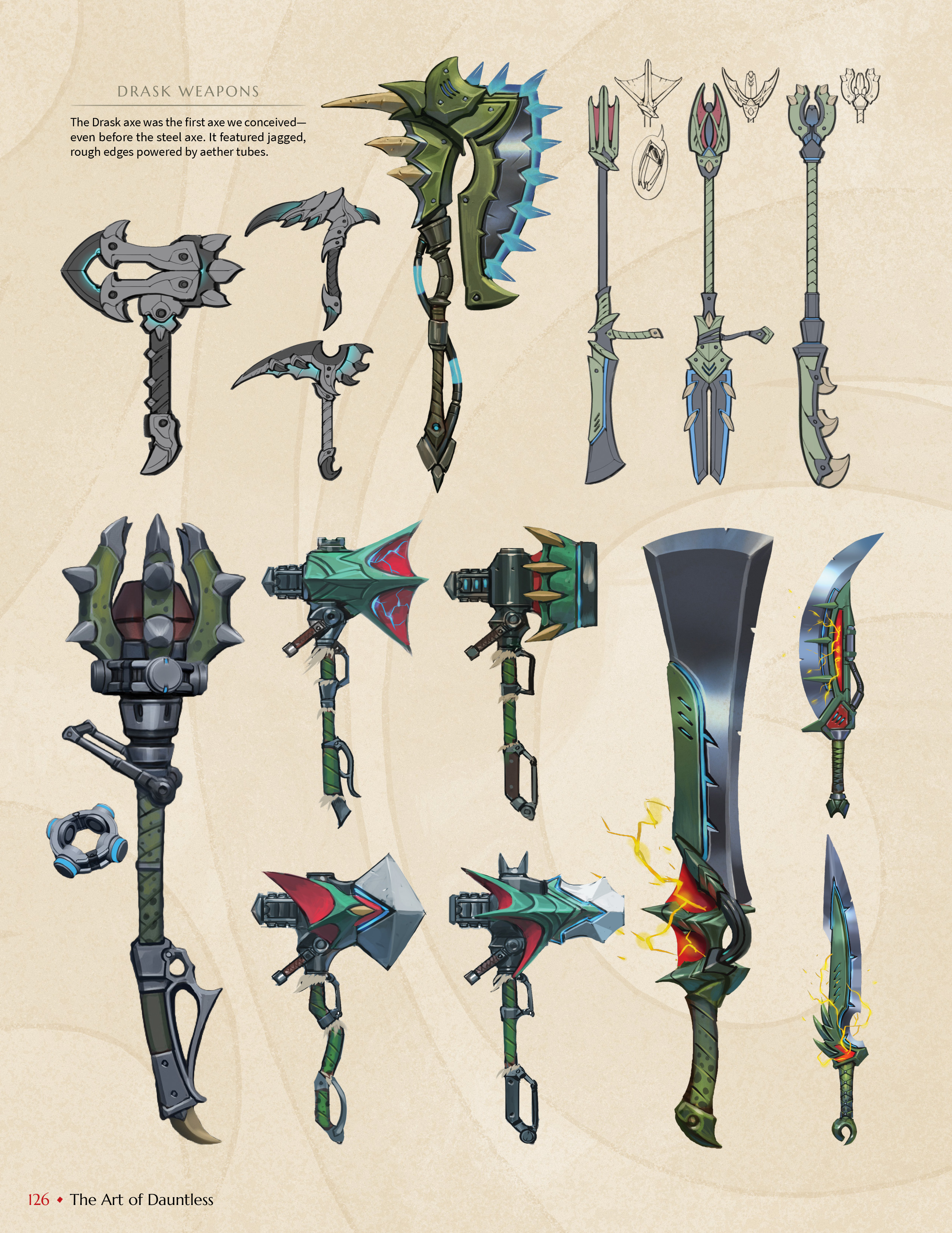 Read online The Art of Dauntless comic -  Issue # TPB - 108