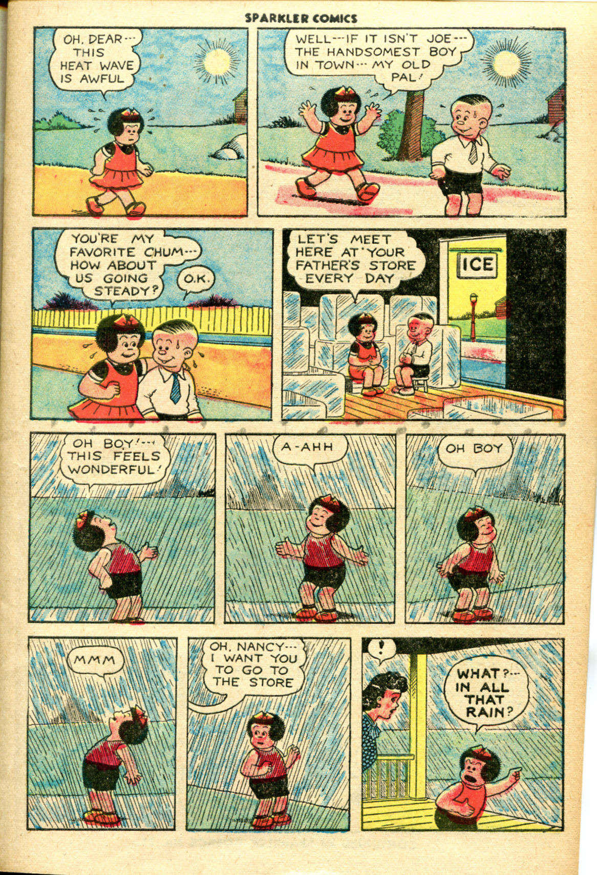 Read online Sparkler Comics comic -  Issue #70 - 9