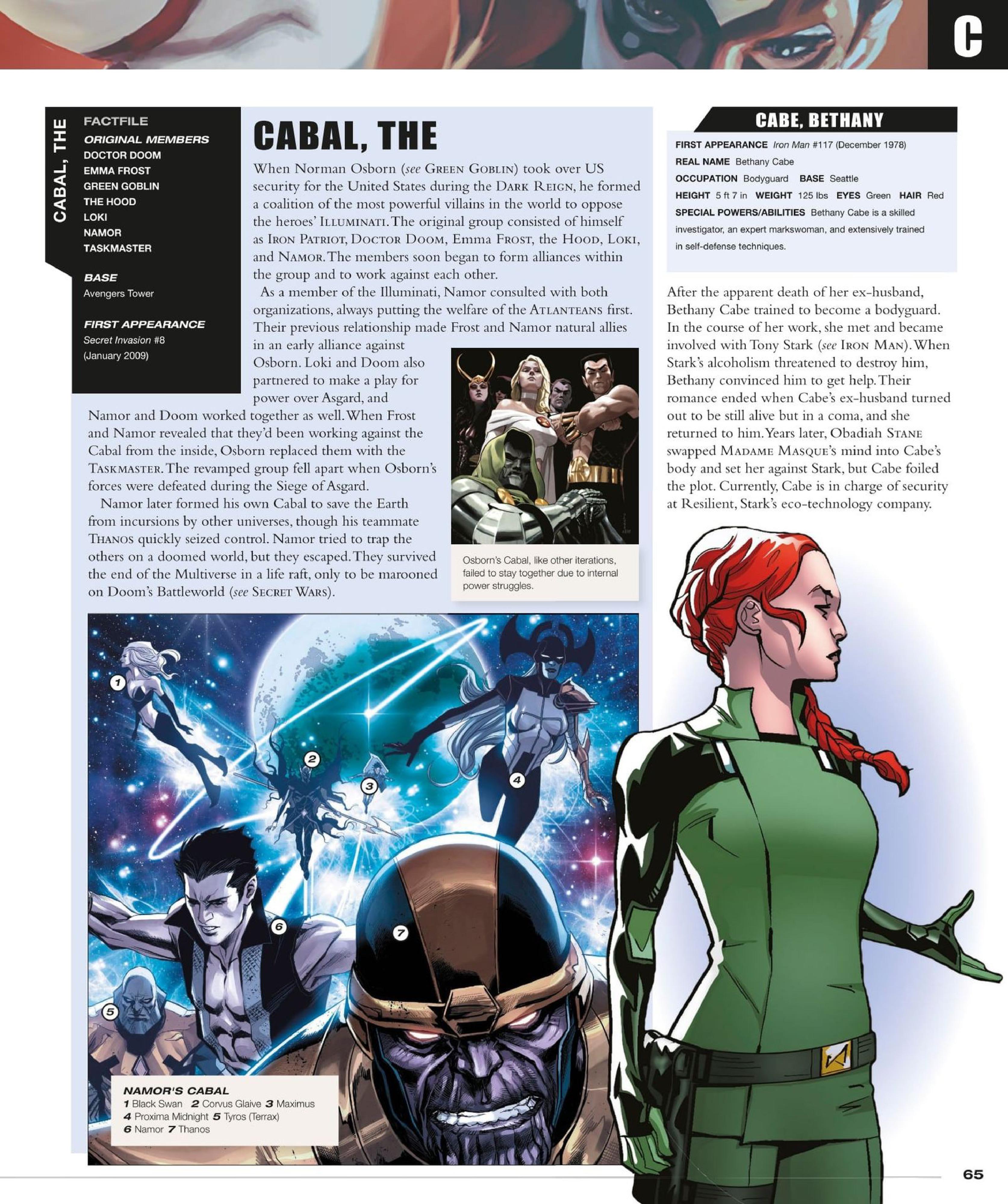 Read online Marvel Encyclopedia, New Edition comic -  Issue # TPB (Part 1) - 67
