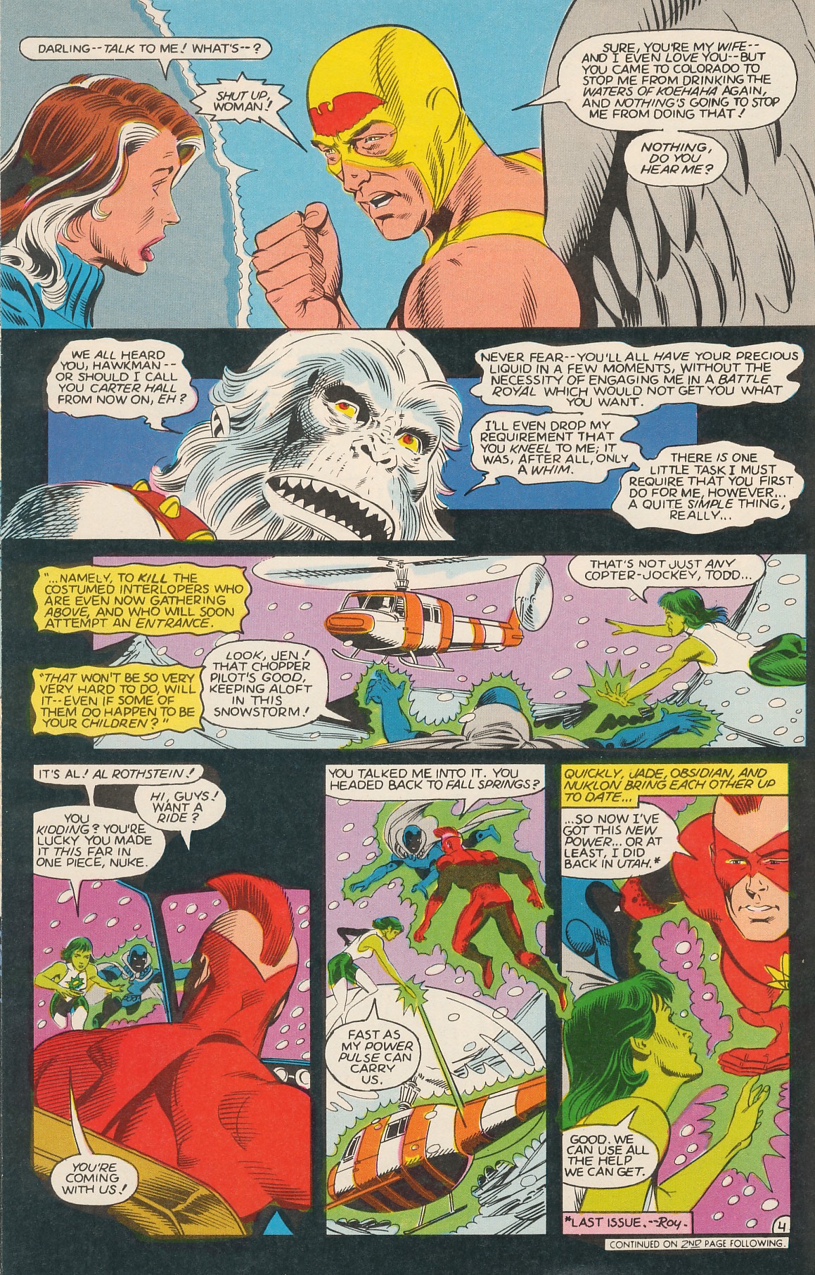 Read online Infinity Inc. (1984) comic -  Issue #10 - 5