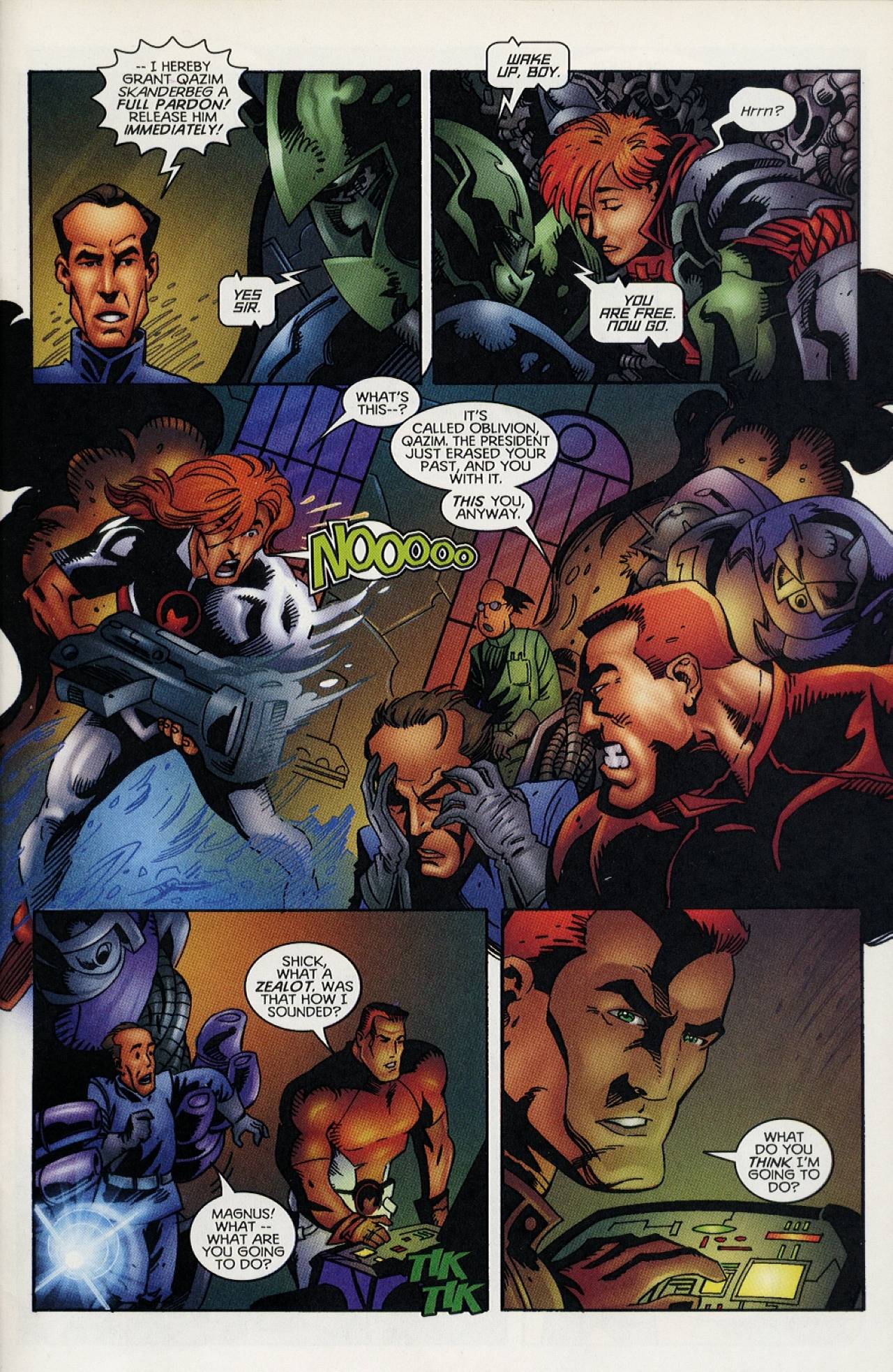 Read online Magnus Robot Fighter (1997) comic -  Issue #13 - 20