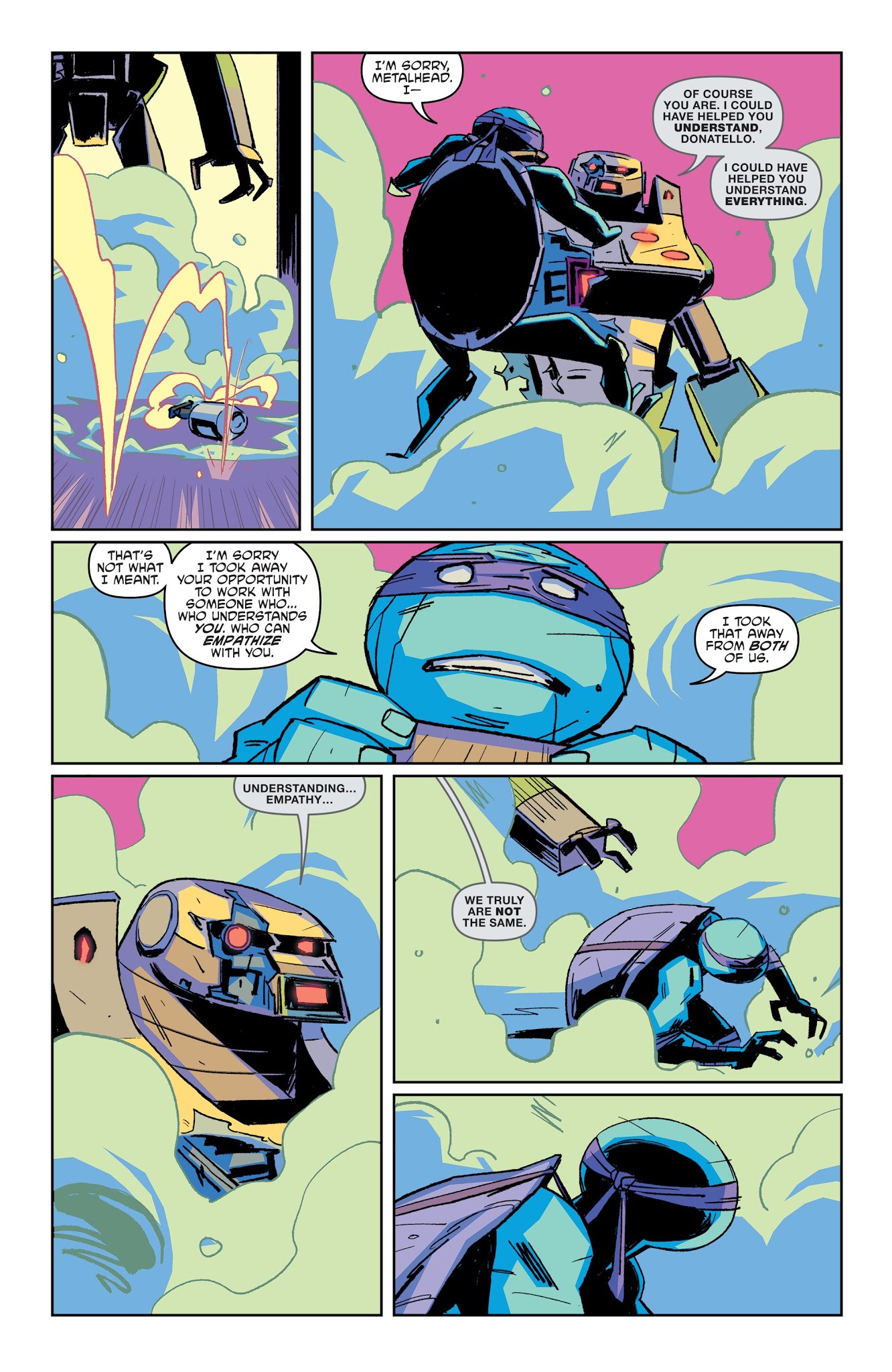 Read online Teenage Mutant Ninja Turtles: Macro-Series comic -  Issue #1 - 39
