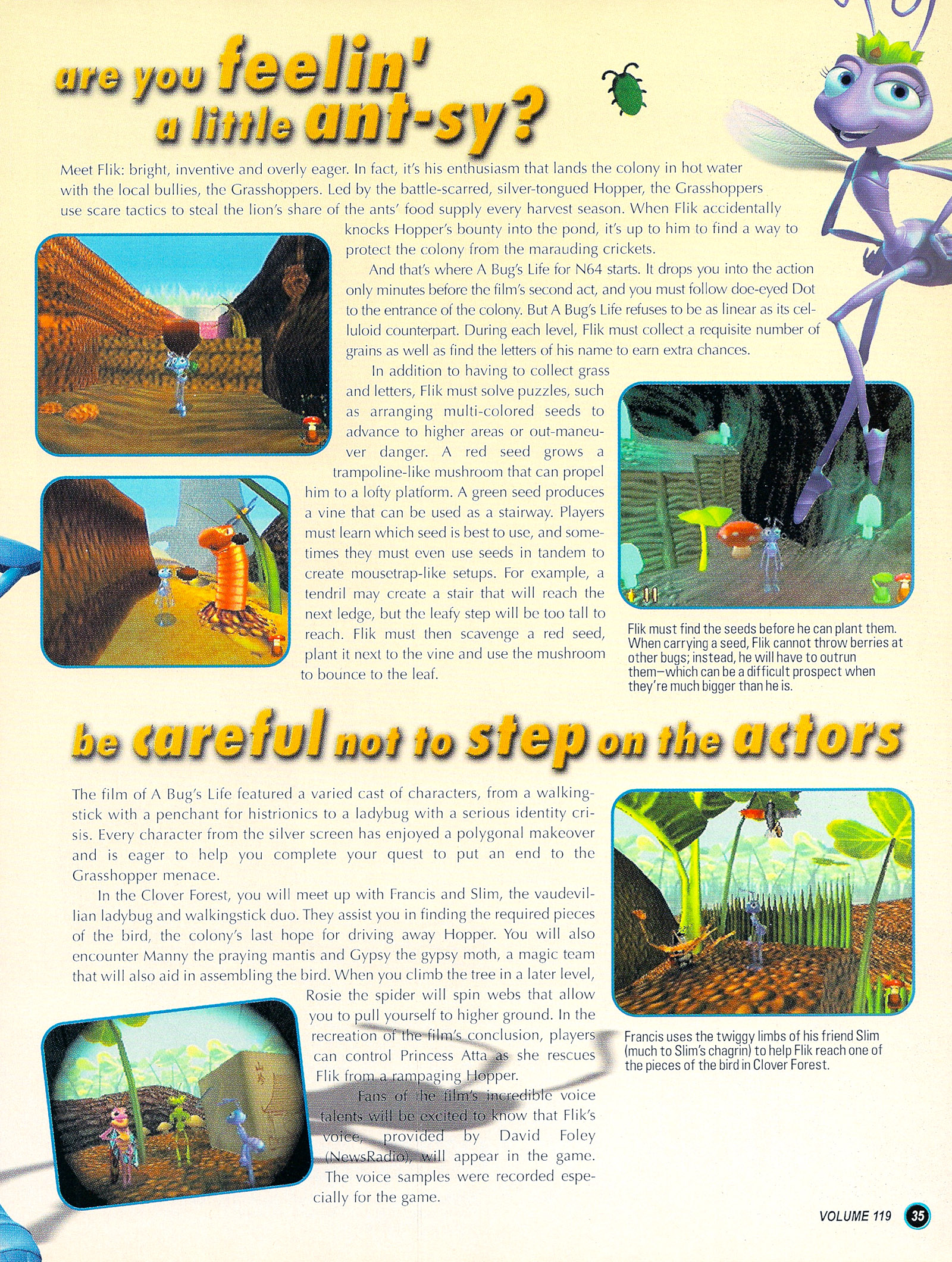 Read online Nintendo Power comic -  Issue #119 - 36