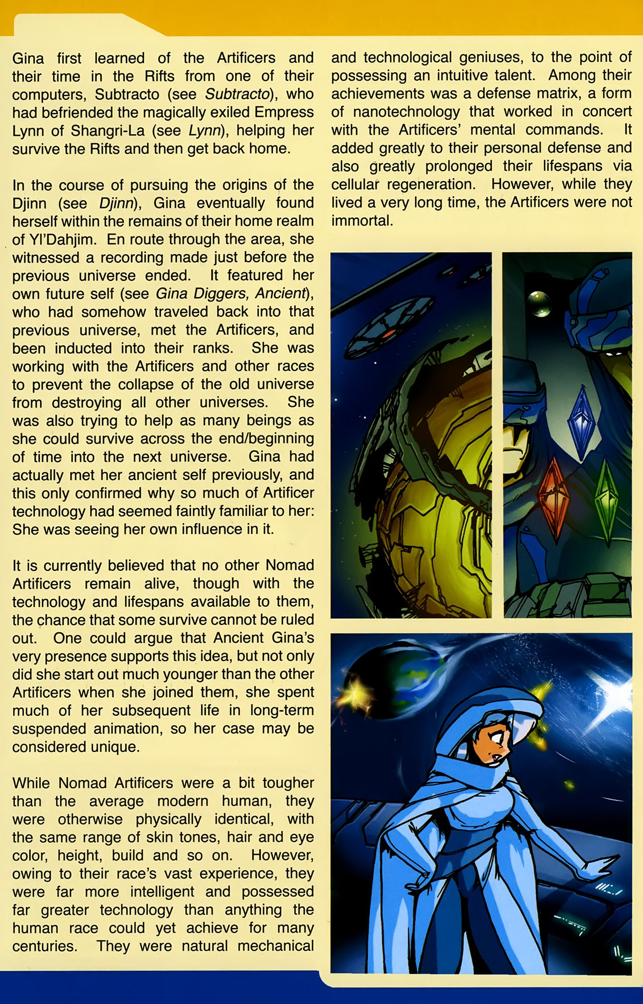 Read online Gold Digger Sourcebook: The Official Handbook of the GD Universe comic -  Issue #10 - 12