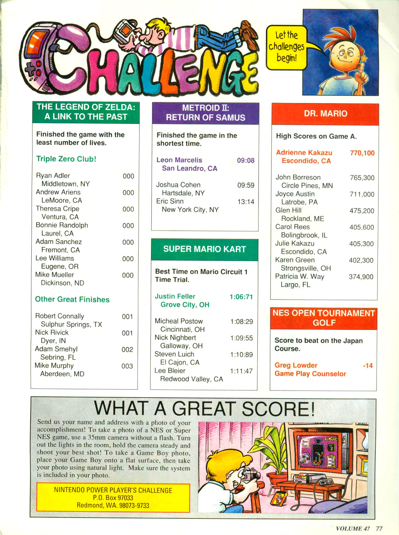 Read online Nintendo Power comic -  Issue #47 - 80