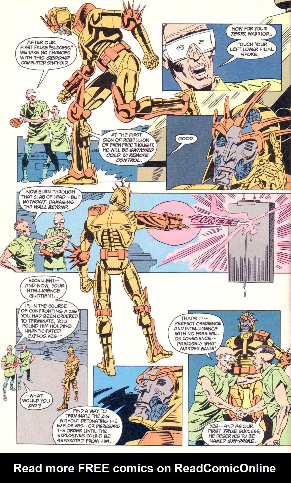 Read online Electric Warrior comic -  Issue #11 - 25