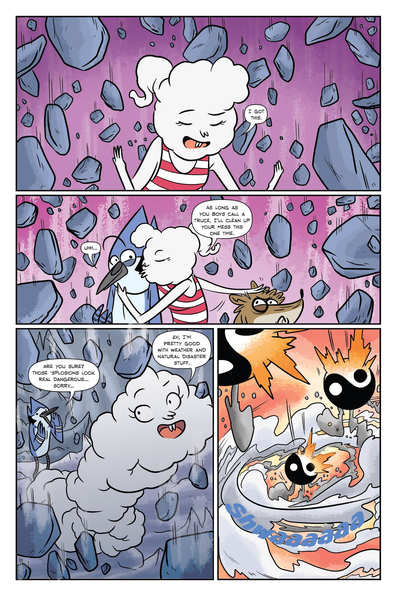 Read online Regular Show: Noir Means Noir, Buddy comic -  Issue # TPB (Part 2) - 24