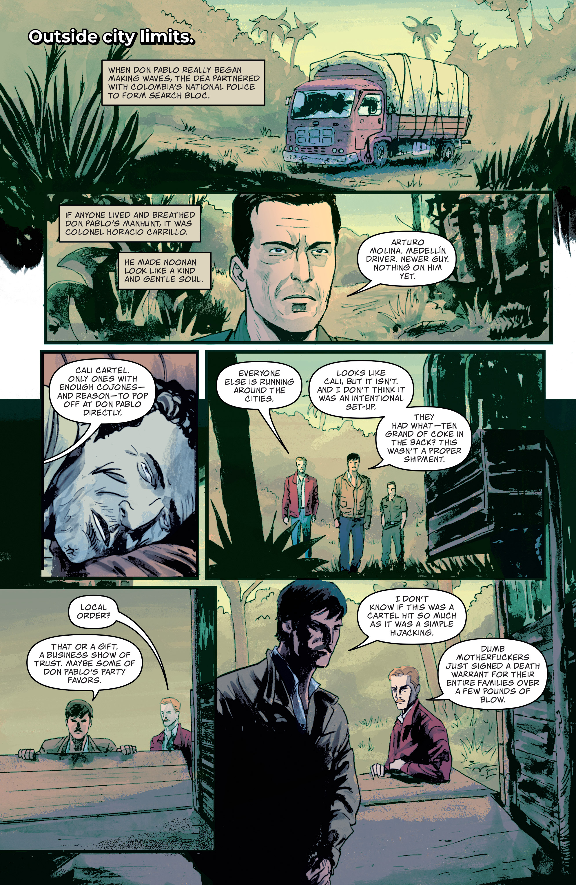 Read online Narcos comic -  Issue #1 - 7