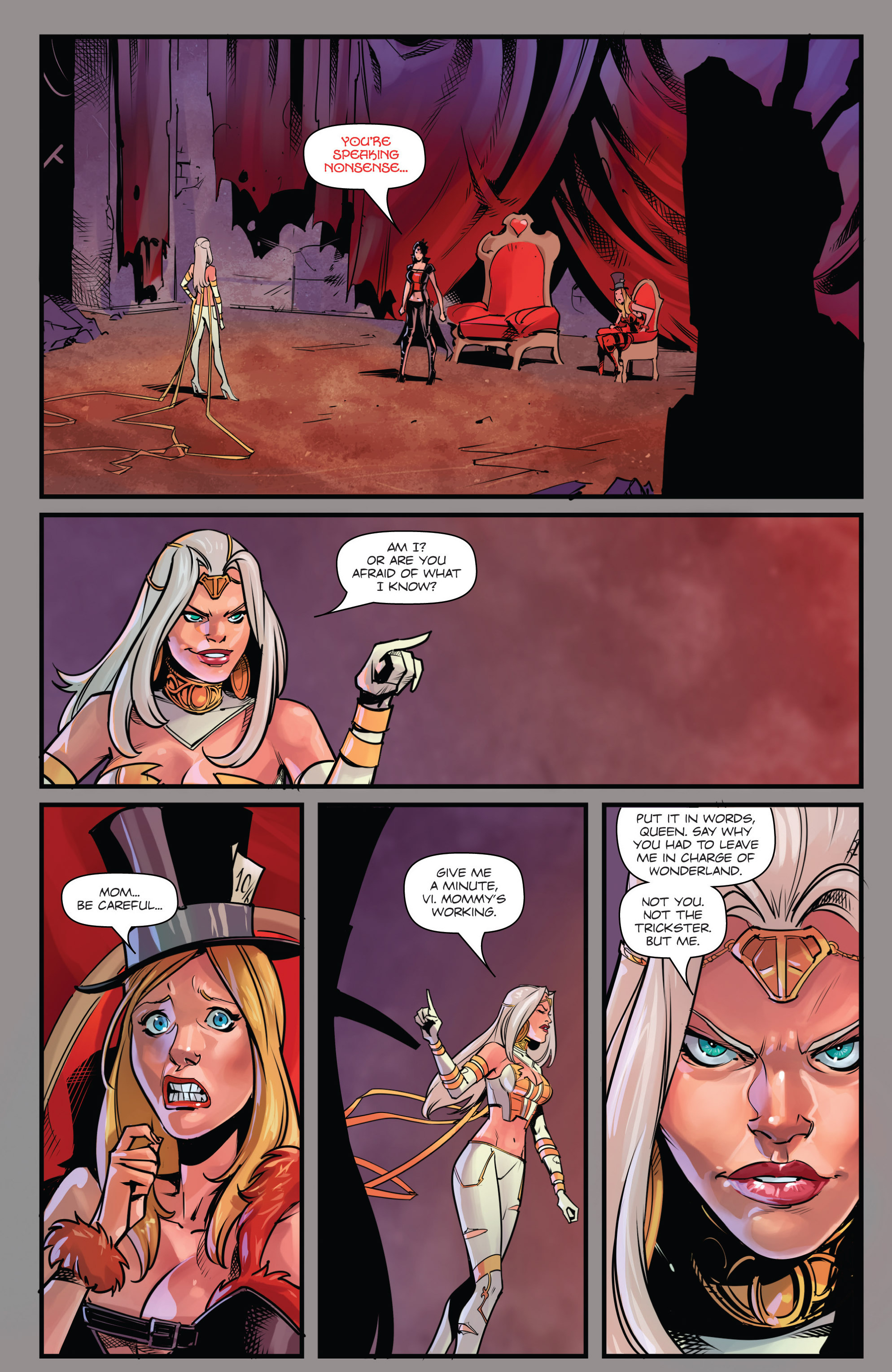 Read online Grimm Fairy Tales presents White Queen: Age of Darkness comic -  Issue #3 - 15