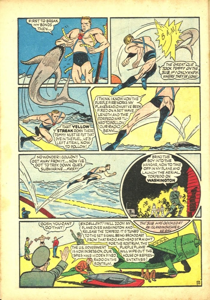 Read online Amazing Man Comics comic -  Issue #23 - 12
