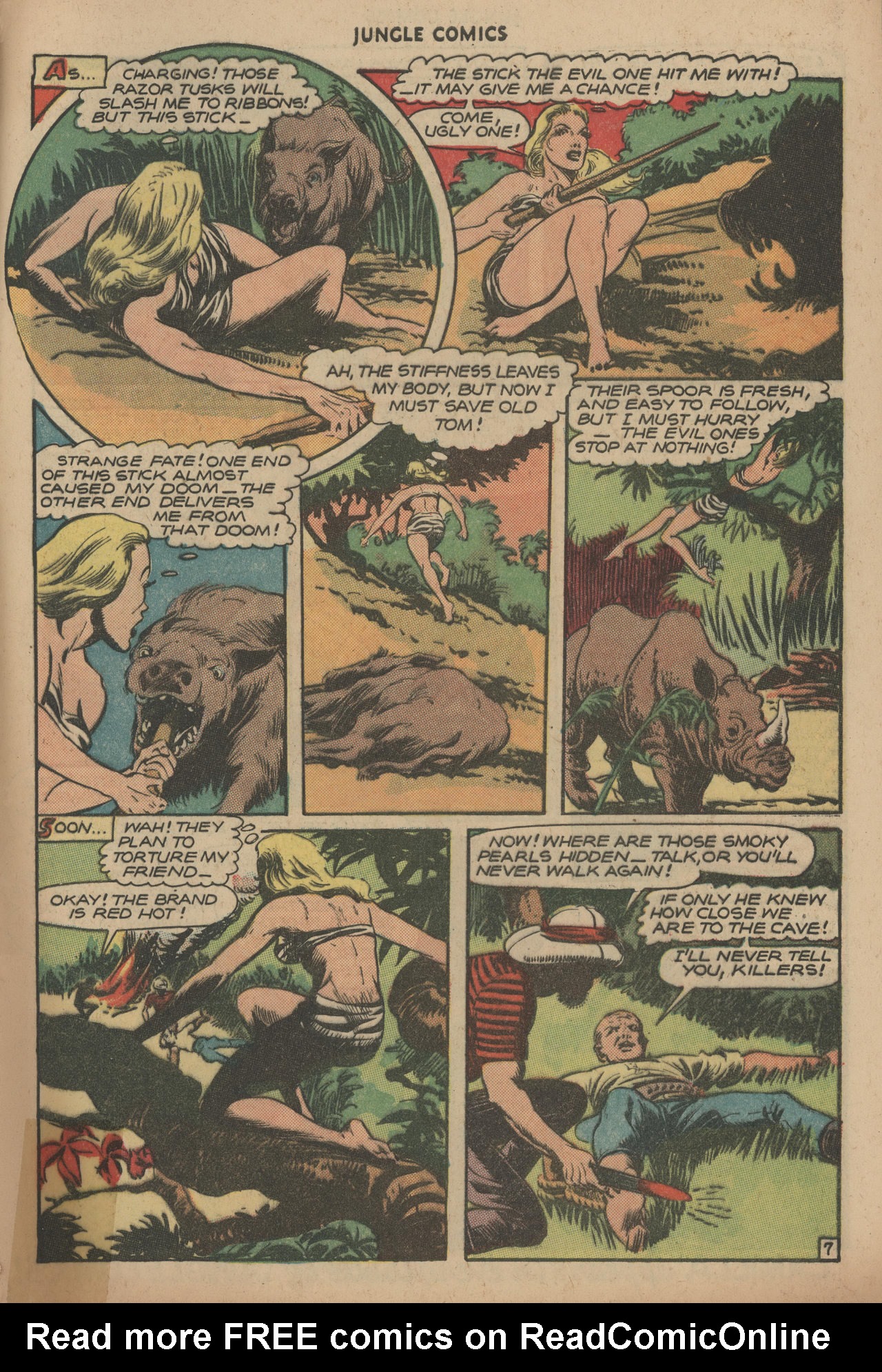 Read online Jungle Comics comic -  Issue #85 - 49