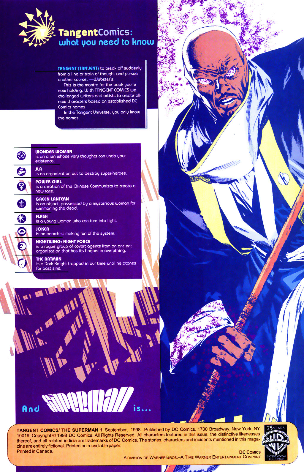 Read online Tangent Comics/ The Superman comic -  Issue # Full - 2