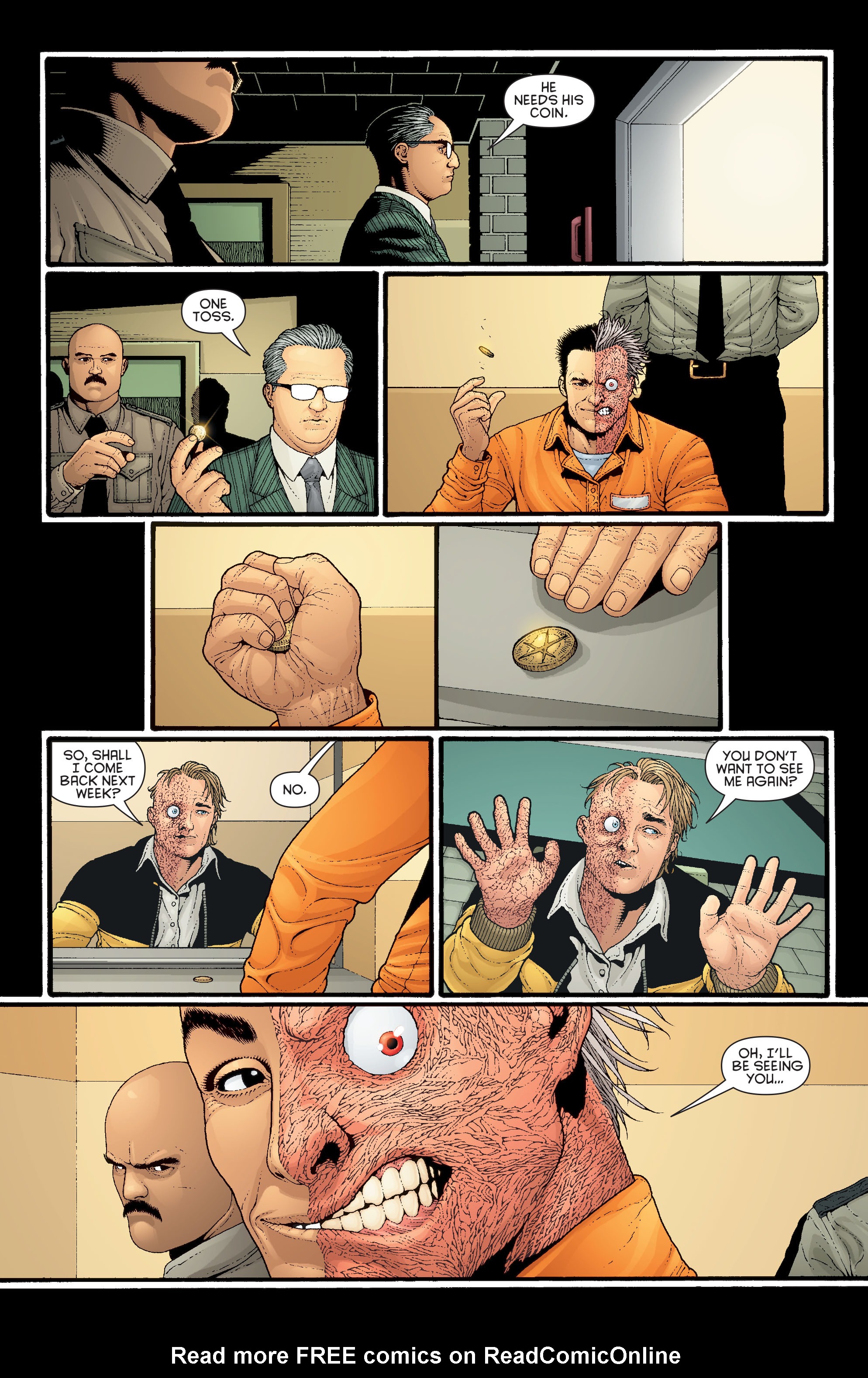 Read online Joker's Asylum: Two-Face comic -  Issue # Full - 7