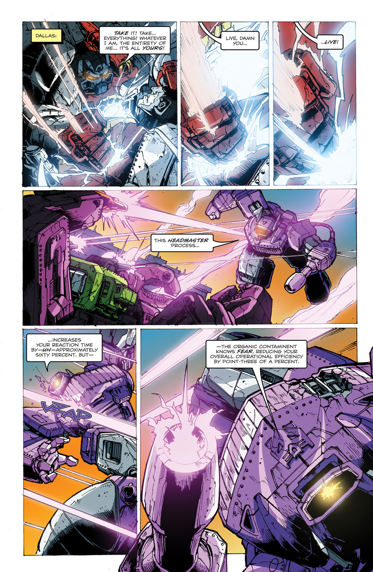 Read online The Transformers: Maximum Dinobots comic -  Issue #5 - 10