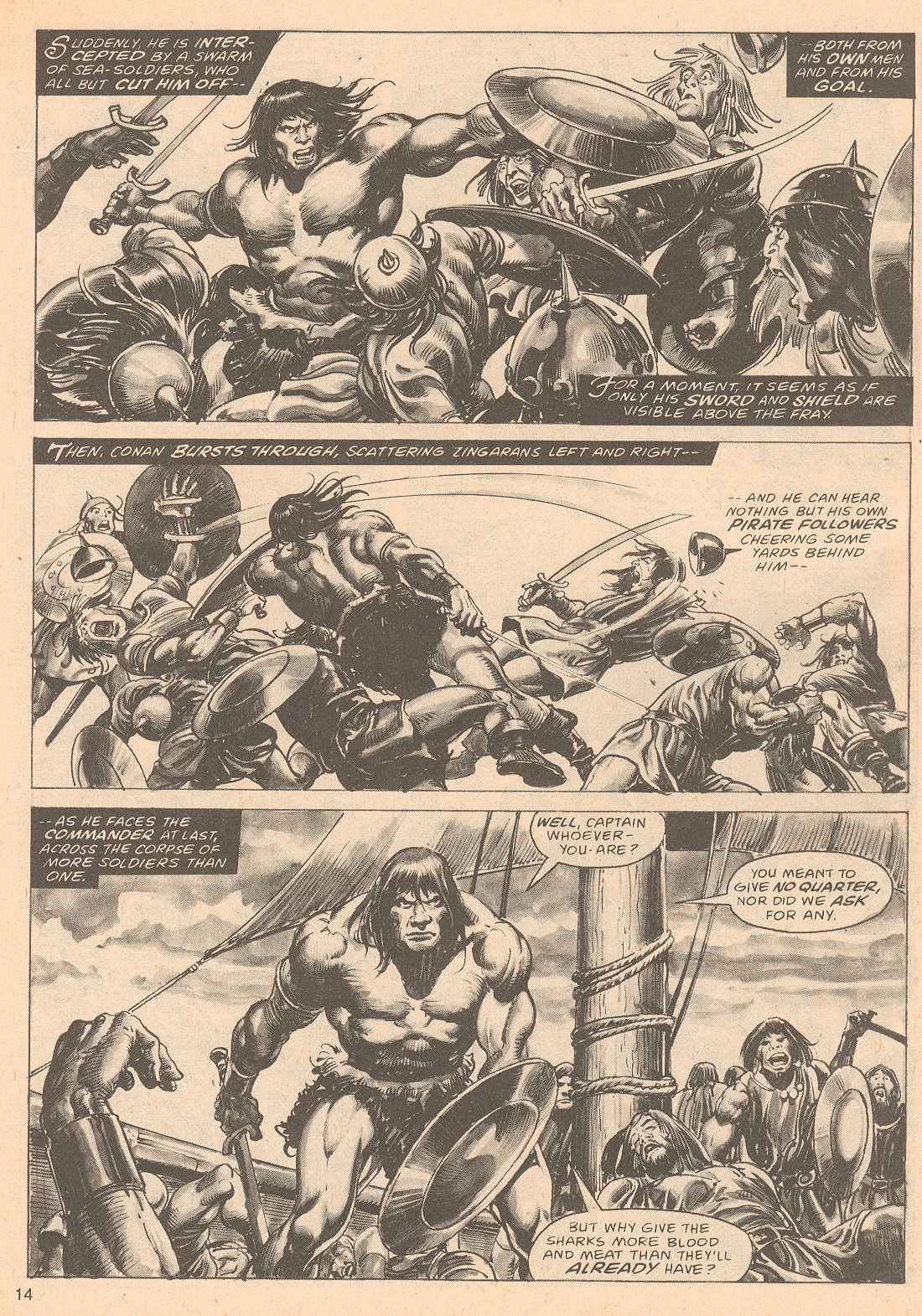 Read online The Savage Sword Of Conan comic -  Issue #67 - 14