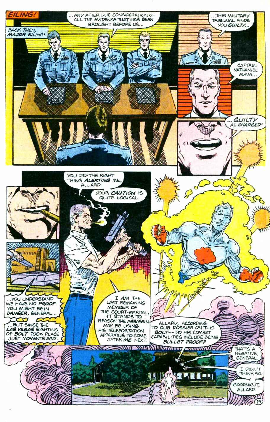Read online Captain Atom (1987) comic -  Issue #9 - 20