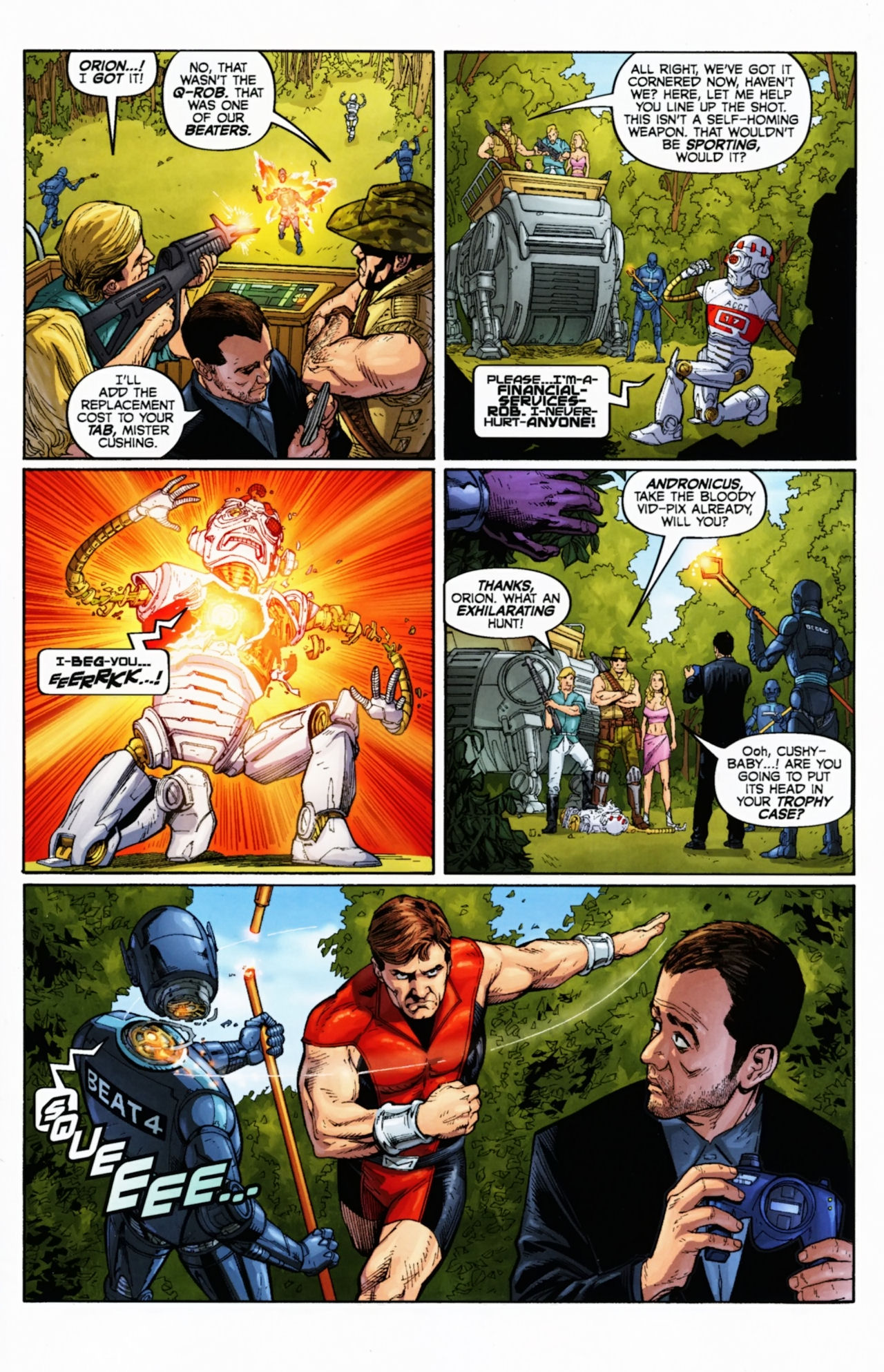 Read online Magnus, Robot Fighter (2010) comic -  Issue #4 - 11