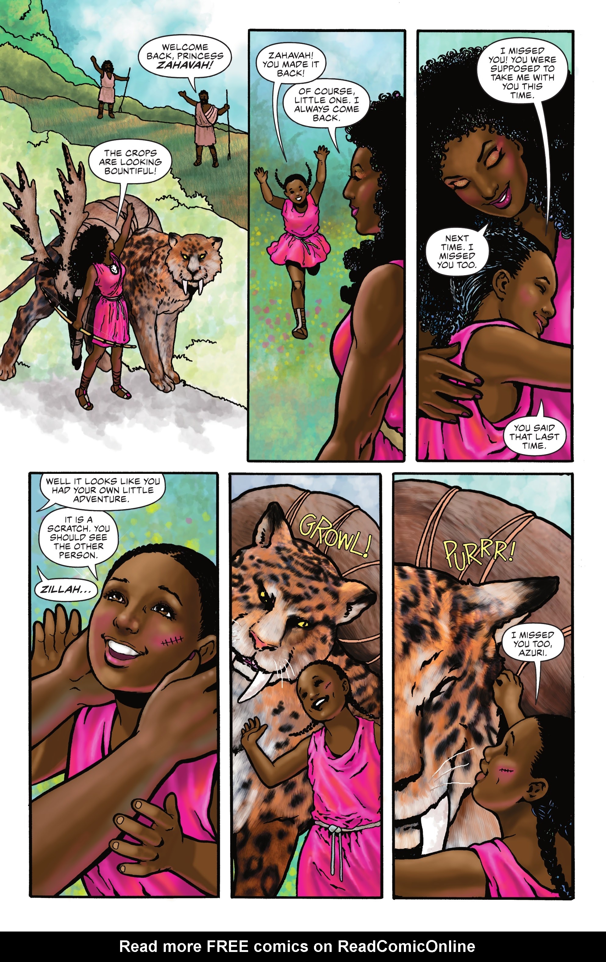 Read online Nubia: Coronation Special comic -  Issue # Full - 7