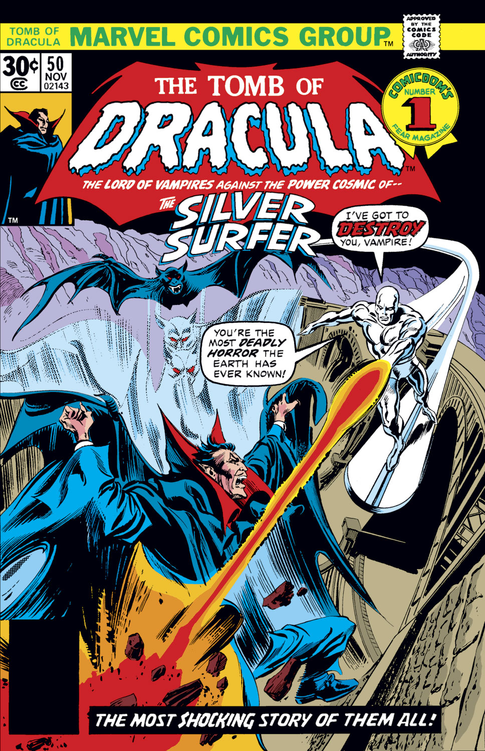 Read online Tomb of Dracula (1972) comic -  Issue #50 - 1