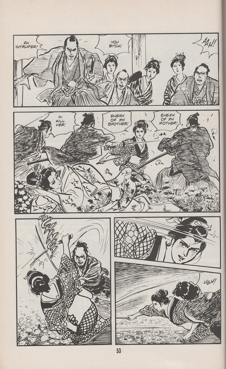 Read online Lone Wolf and Cub comic -  Issue #24 - 57