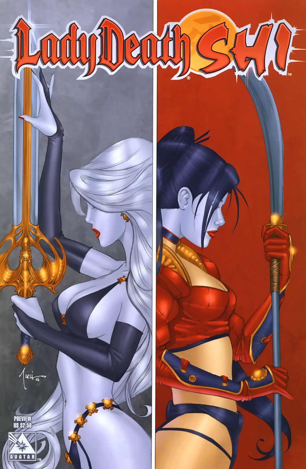 Read online Lady Death/Shi comic -  Issue # _Preview - 8
