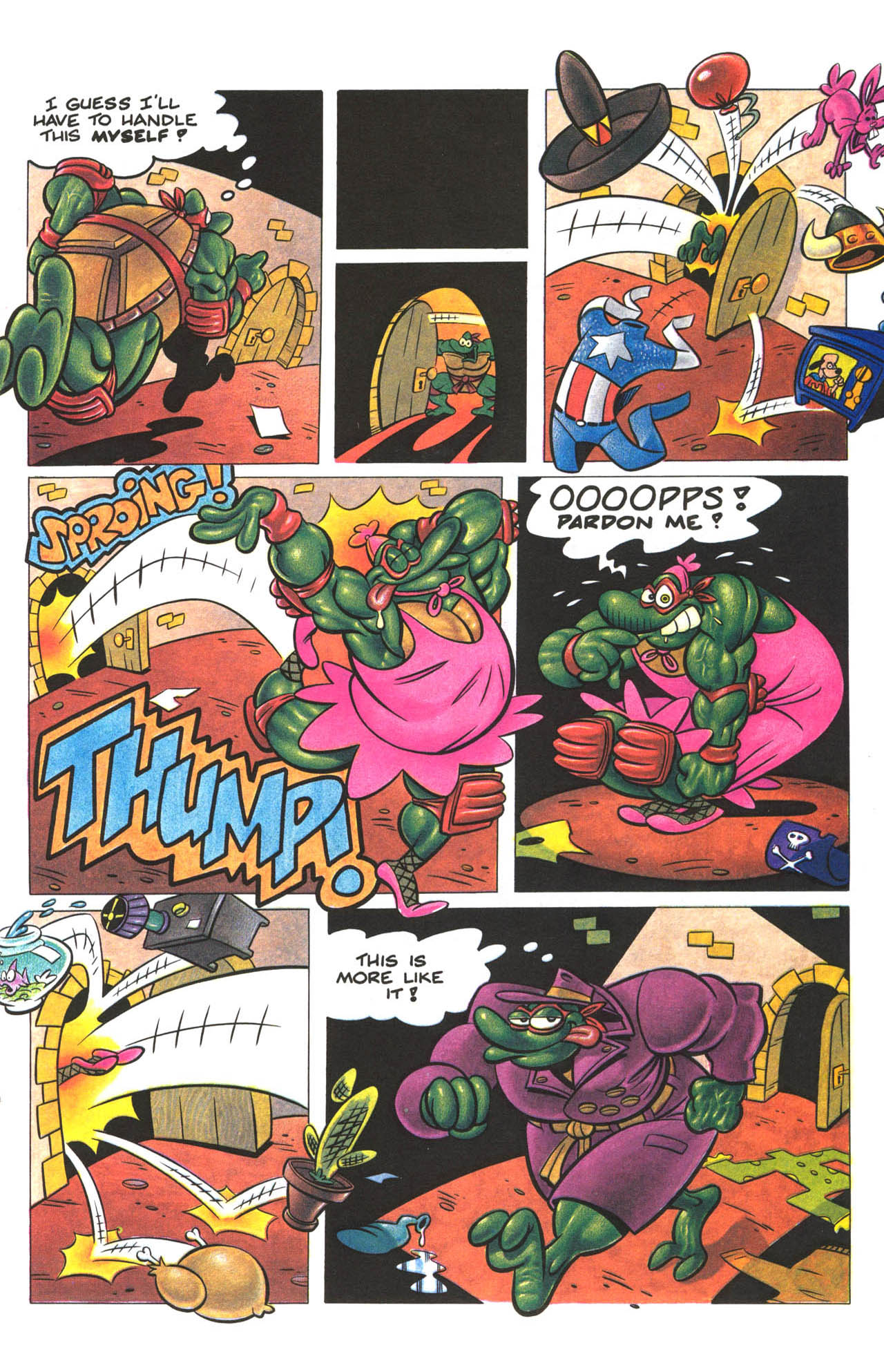 Read online Teenage Mutant Ninja Turtles: The Maltese Turtle comic -  Issue # Full - 14