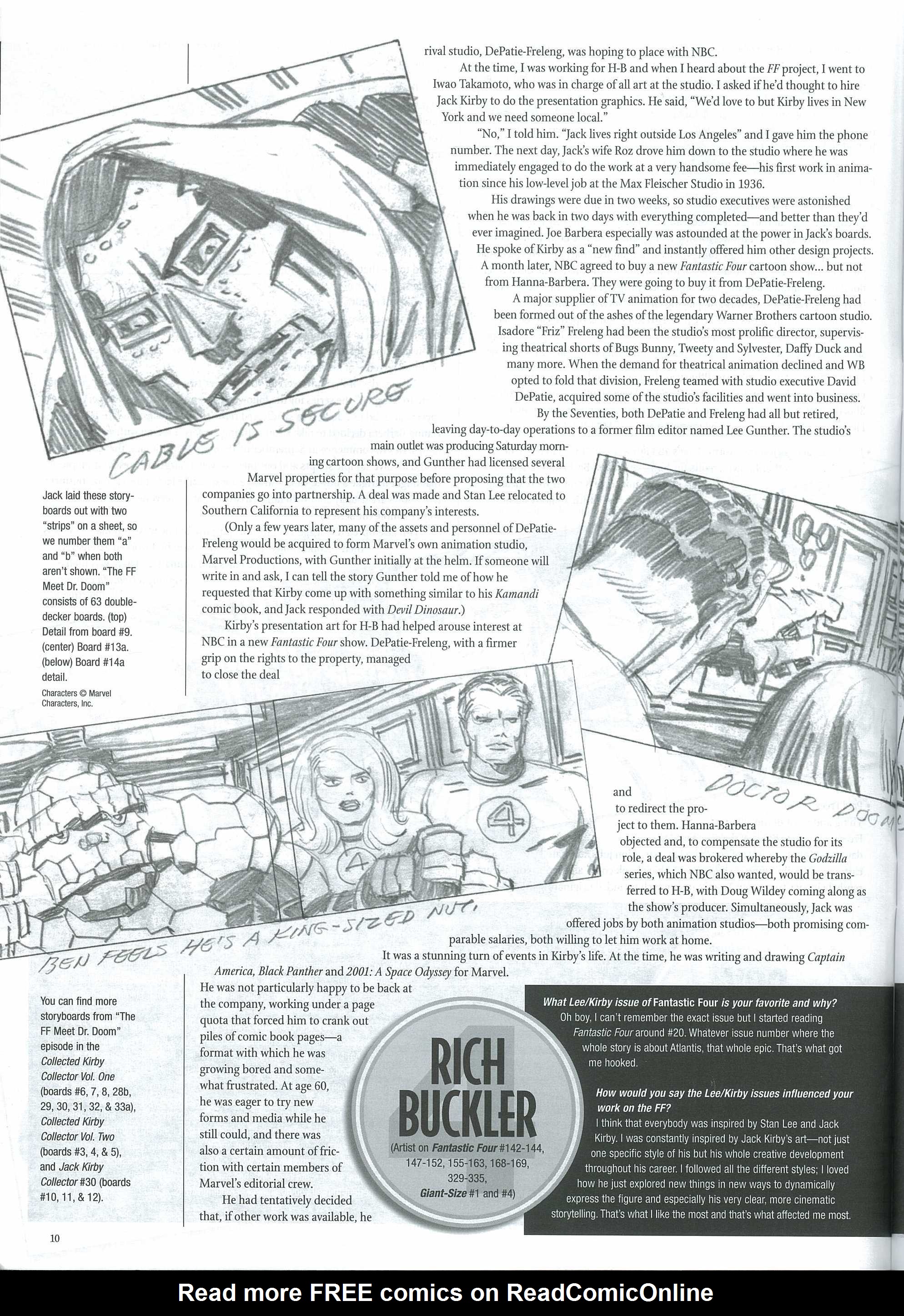 Read online The Jack Kirby Collector comic -  Issue #33 - 12