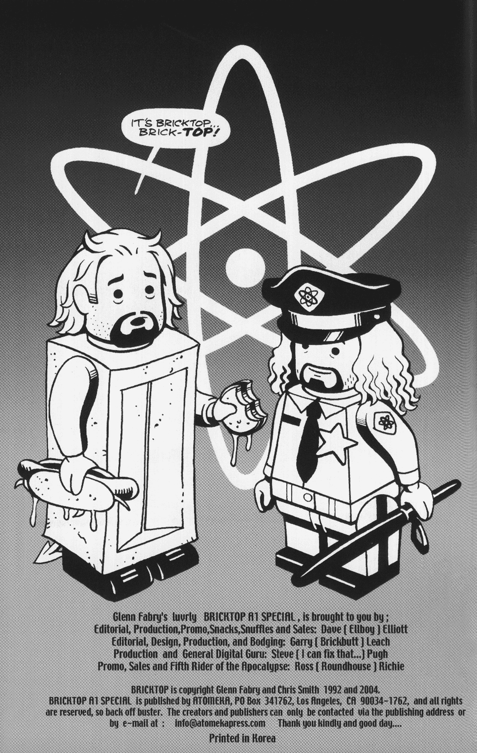 Read online Bricktop A1 Special comic -  Issue # Full - 2