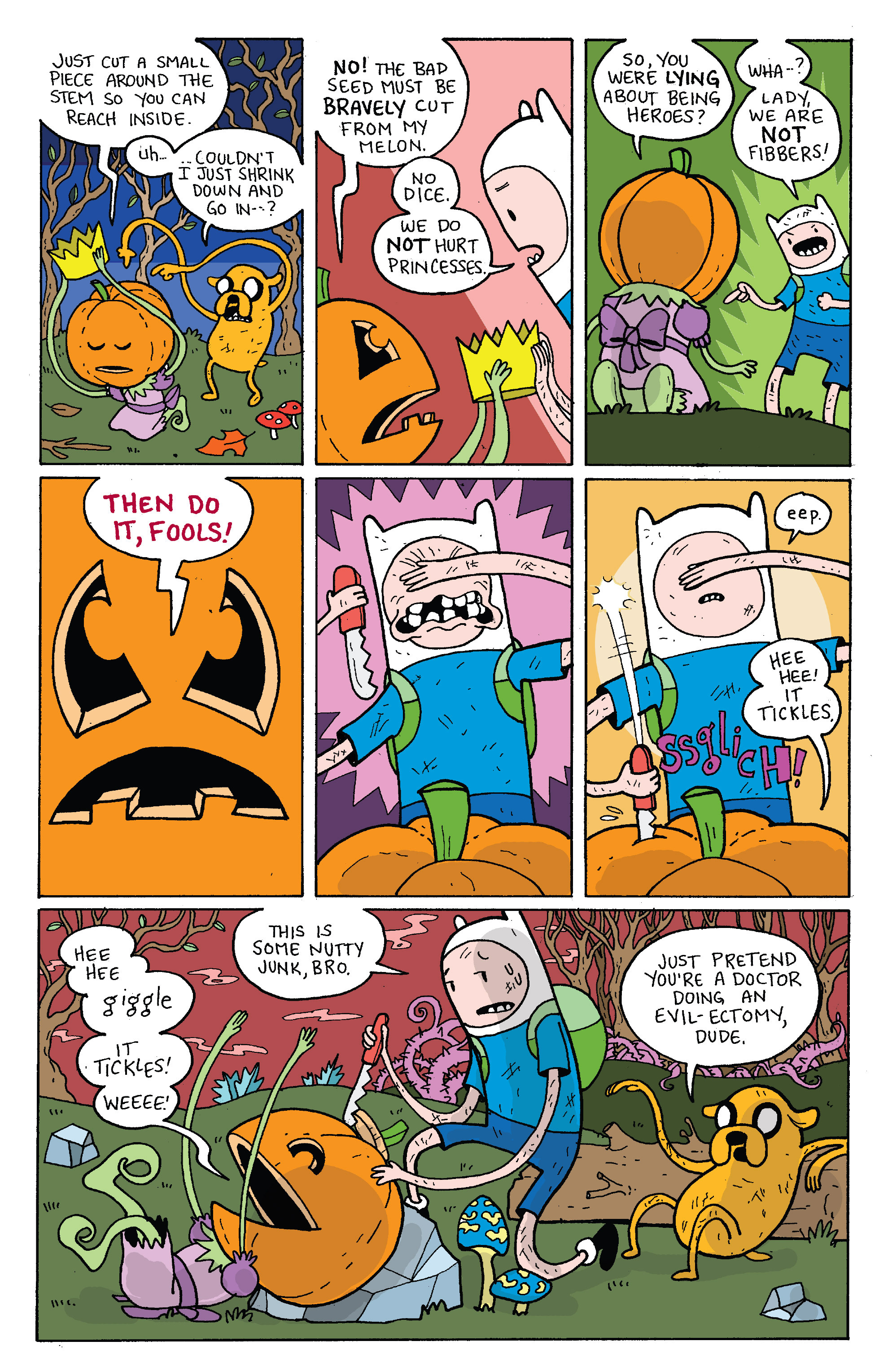 Read online Adventure Time 2013 Spoooktacular comic -  Issue # Full - 18