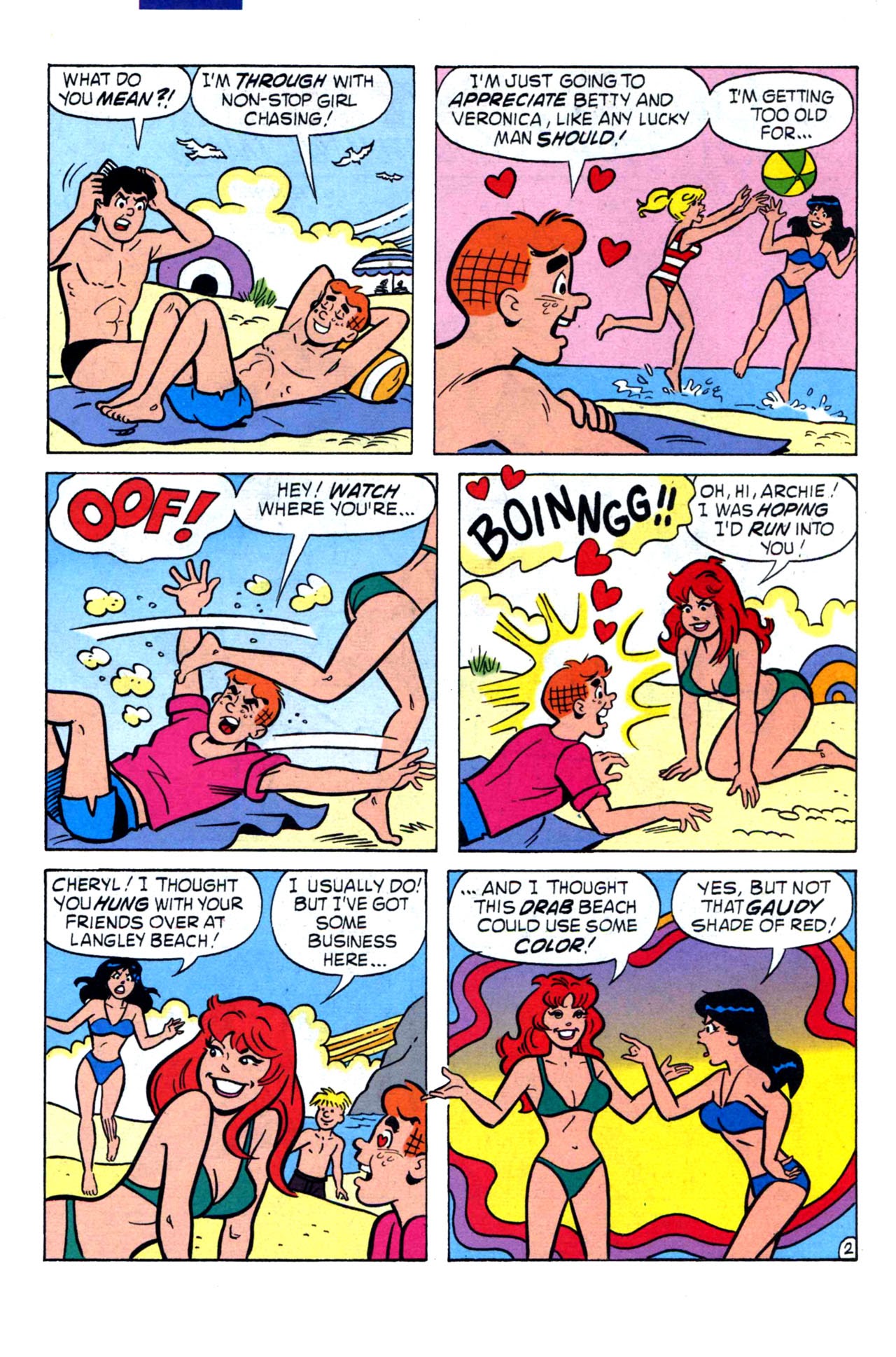 Read online Cheryl Blossom (1995) comic -  Issue #1 - 4
