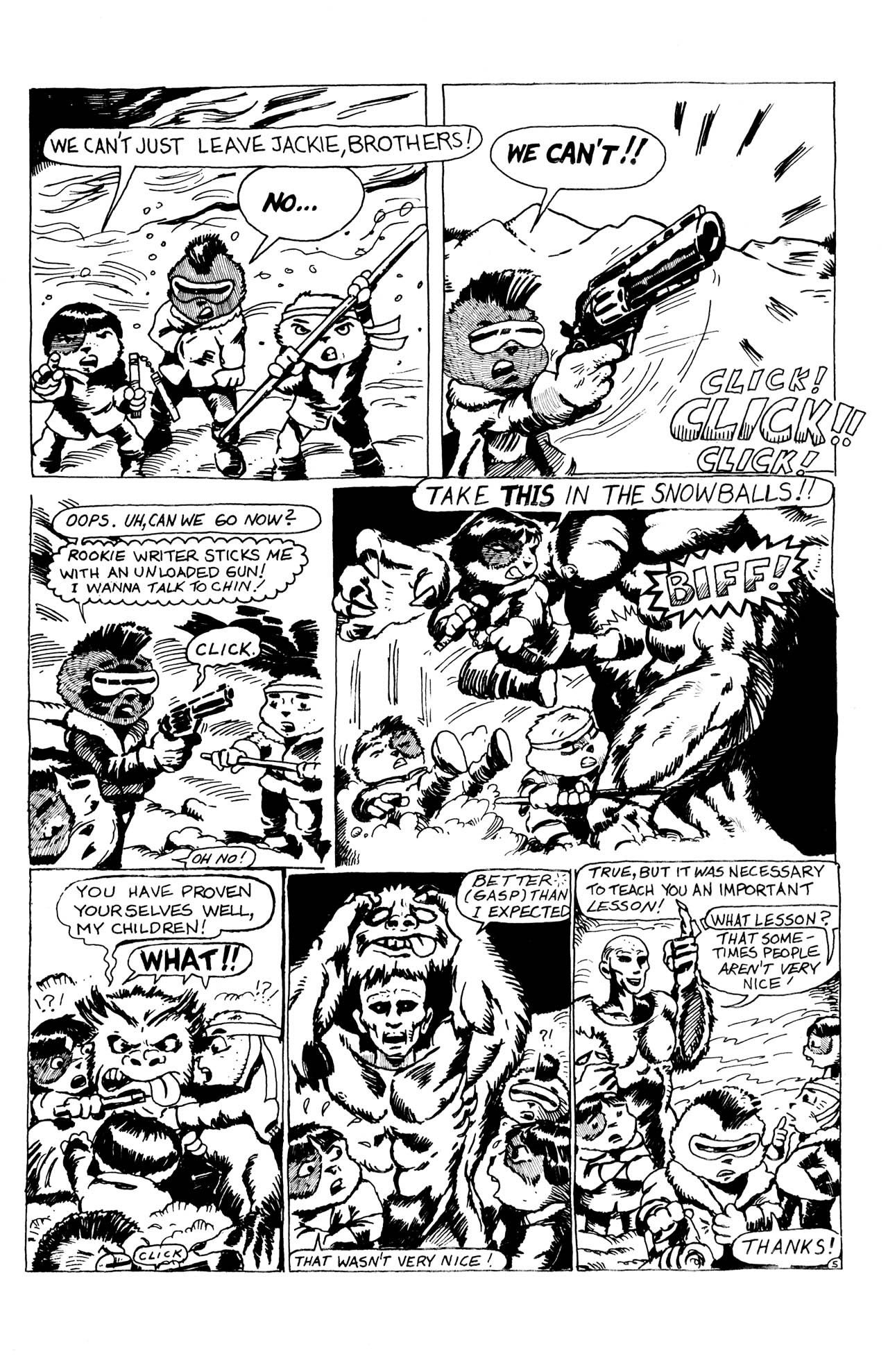 Read online Adolescent Radioactive Black Belt Hamsters comic -  Issue #2 - 31