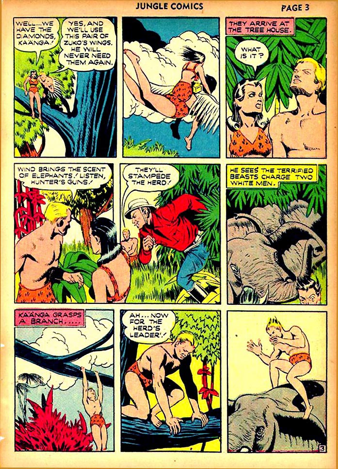 Read online Jungle Comics comic -  Issue #23 - 5