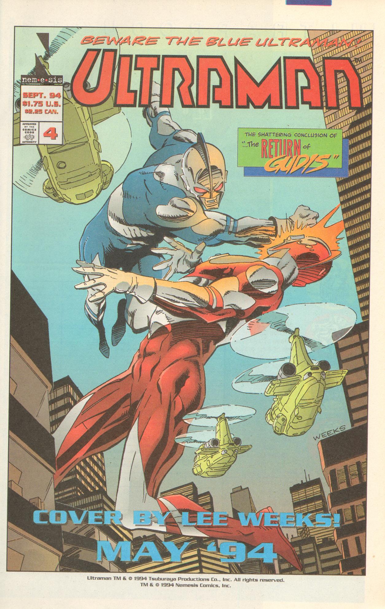 Read online Ultraman (1994) comic -  Issue #3 - 32