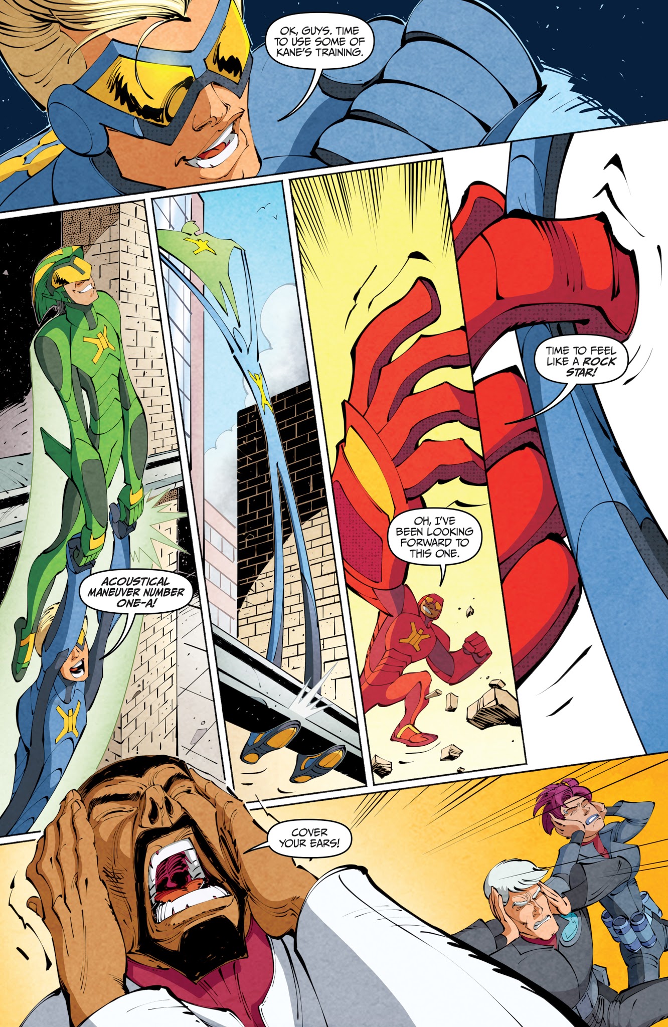 Read online Stretch Armstrong and the Flex Fighters comic -  Issue #1 - 17