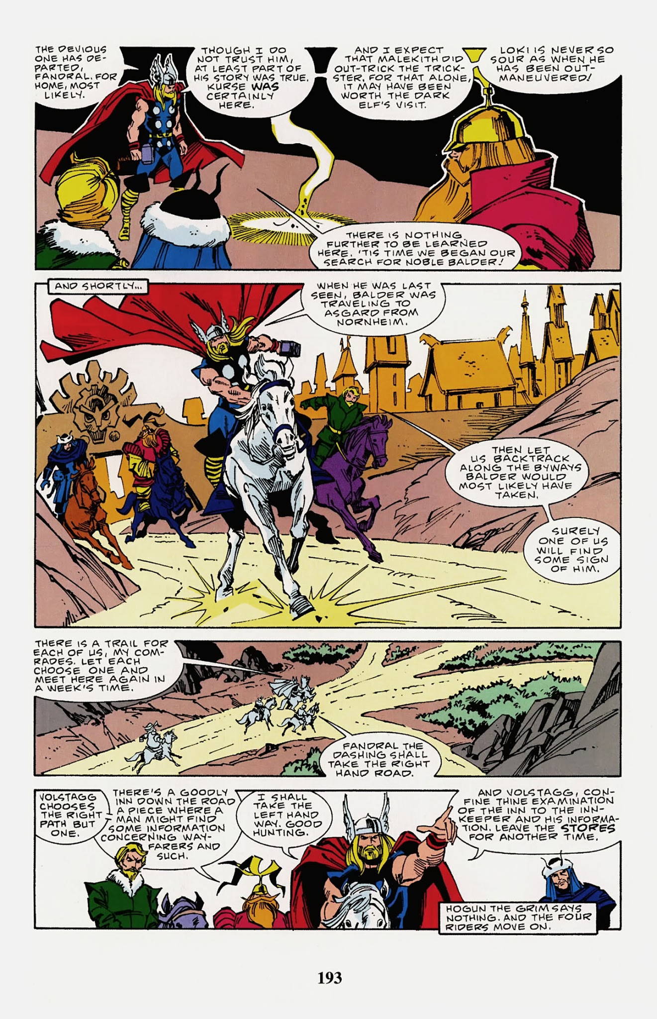 Read online Thor Visionaries: Walter Simonson comic -  Issue # TPB 3 - 195